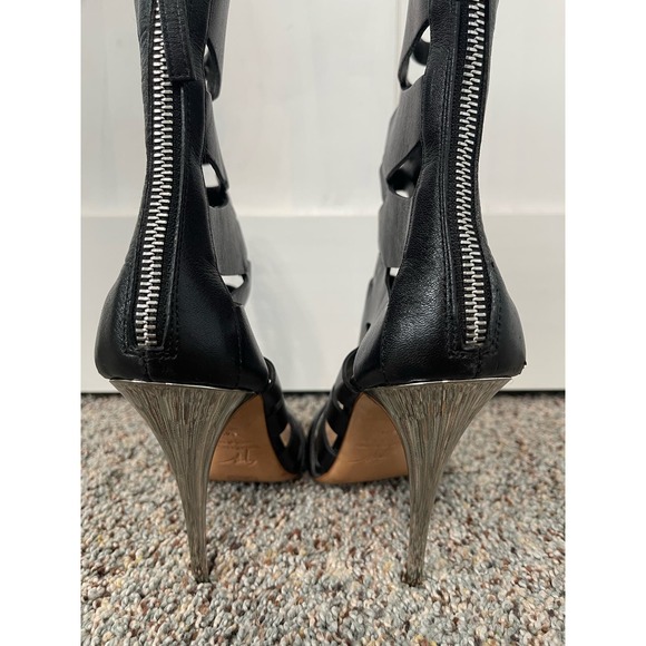 Giuseppe zanotti Black heels Size 37.5 - Picture 3 of 13